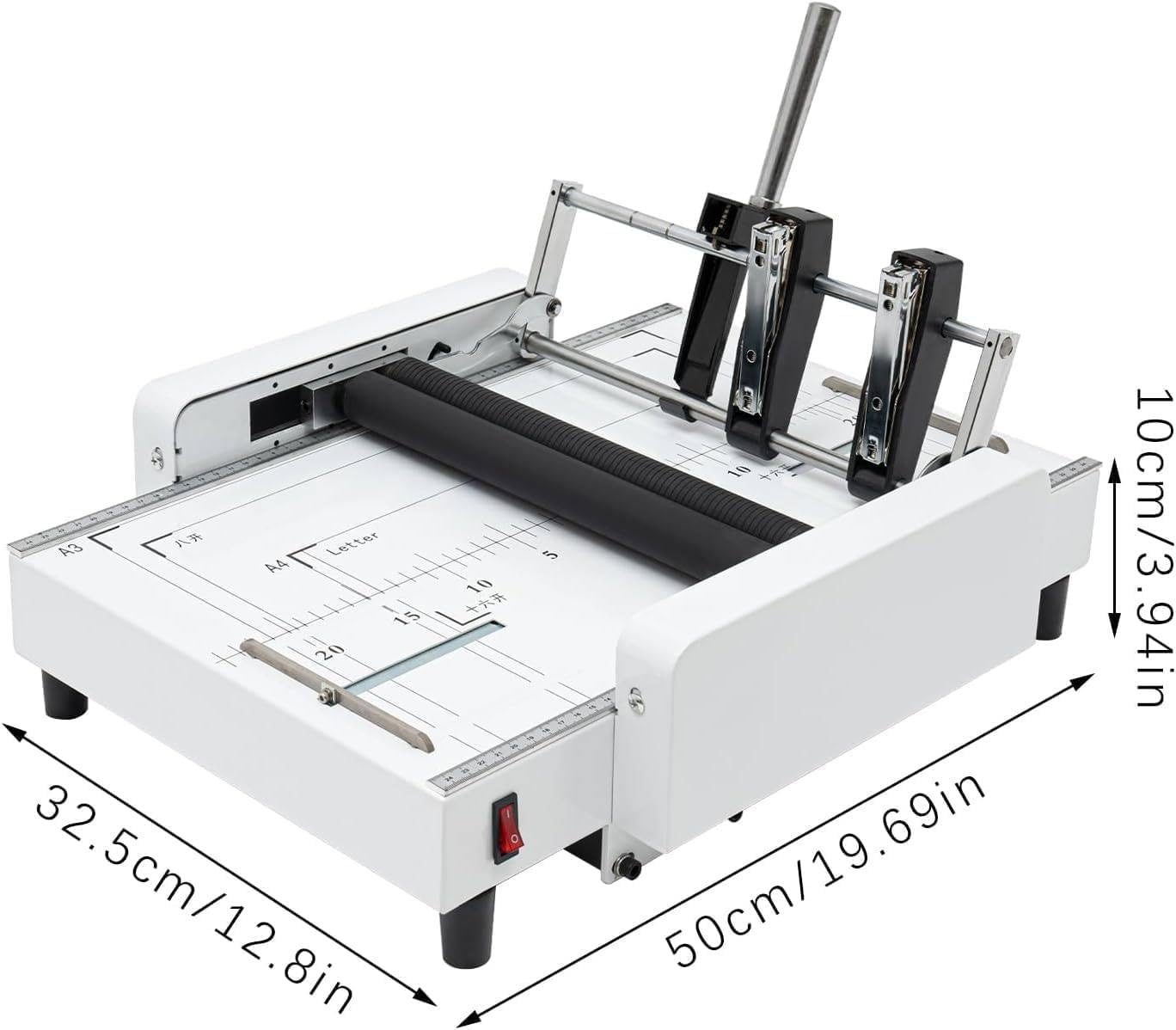 Macchina di Rilegatura del Pettine Elettrica, Macchina Pieghevole di Carta, Produttore di Libri A3, velocità di Piega
