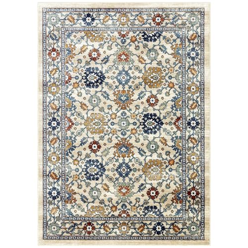 Tapete decorativo Maples Rugs Benton 213x145 cm beige multi