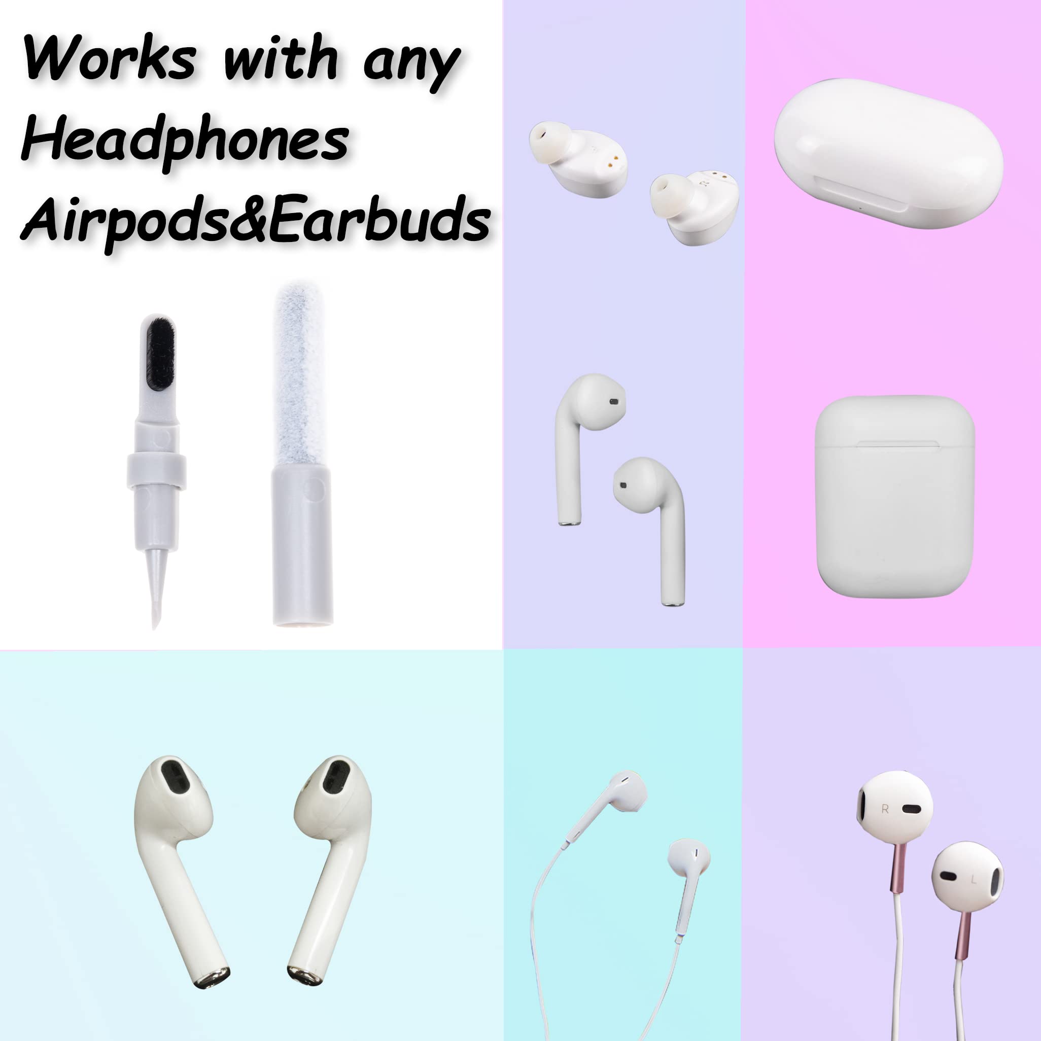 Camkix 6-in-1 Elektronik Reinigungsset - Für Smartphones, Laptops, Tastaturen & Kopfhörer