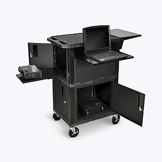 LUXOR WTPSCE 41"H Ultimate Presentation Station with Cabinets