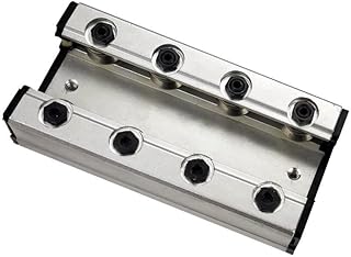 TEN-HIGH Slide Block 1 pcs LGB12-8UU Length 160mm for Dual-Shaft Linear Rail for 3D Printer and CNC Machine.