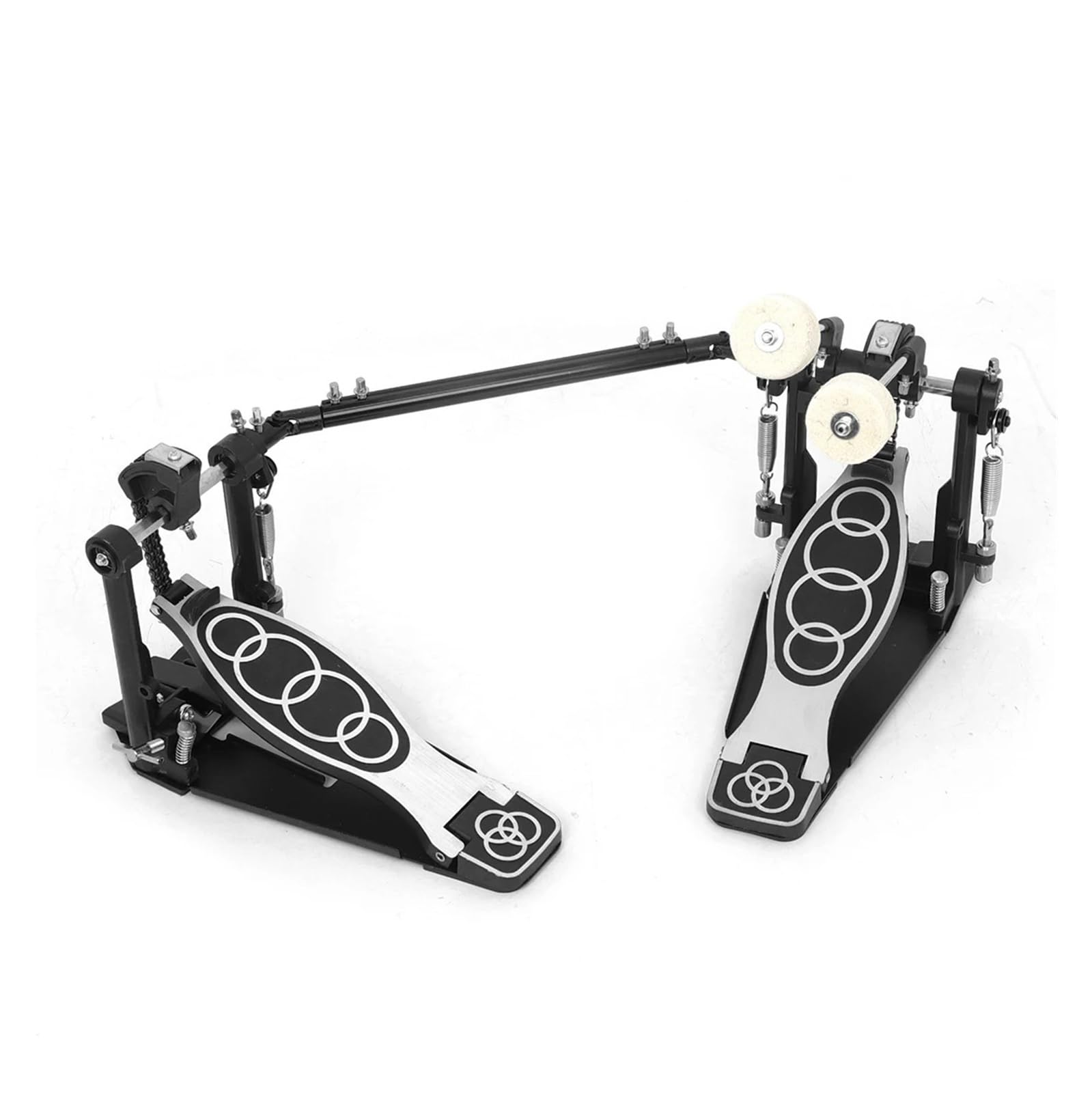 Doppio pedale del tamburo Doppio pedale del tamburo Doppio pedale della catena Pedale in metallo Accessori for strumenti a percussione