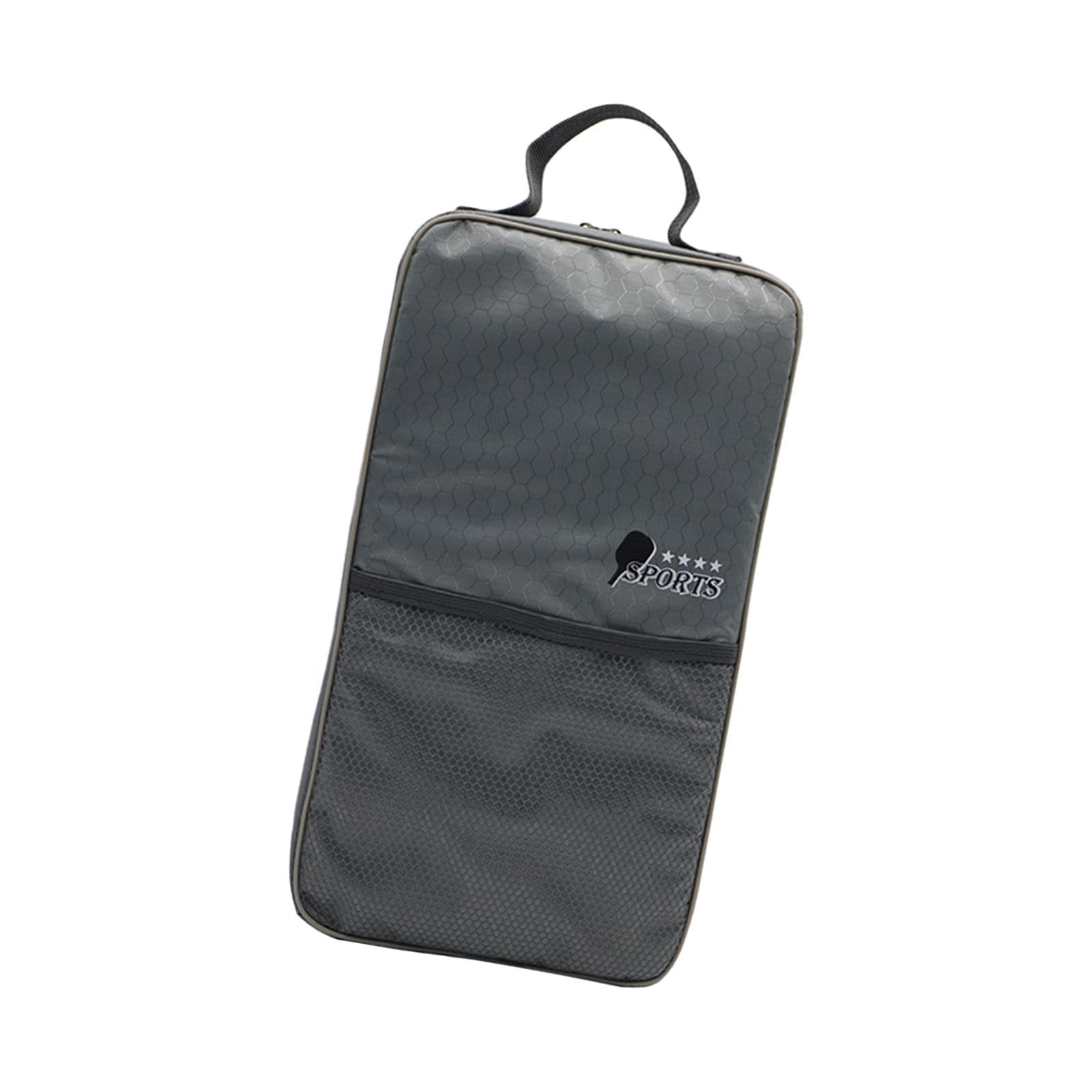 UJEAVETTE Pickleball Racket Bag Premium Paddle Sleeve for Competition Training Outdoor Gray Children-image-19
