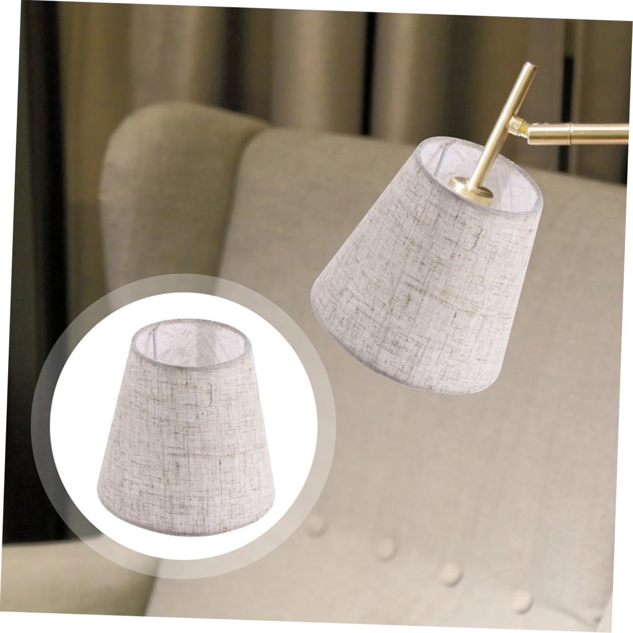 3pcs Woven Lampshade Hanging and Table Lamp Shades Nightstand Lamp Covers for Bedroom Living Room