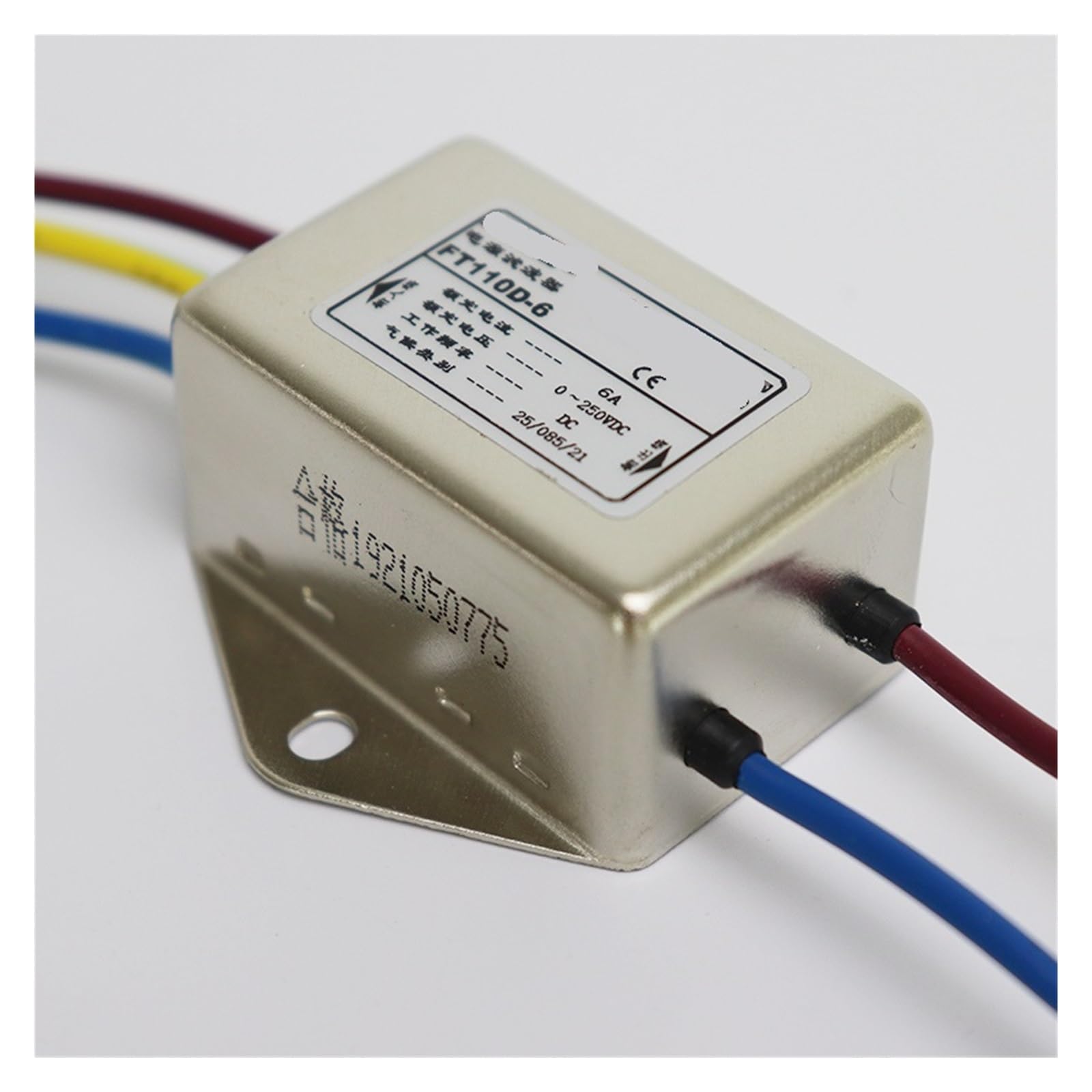 Filtre purificateur d'alimentation CC FT110D-6A multi-tension 12V à 110V 6A