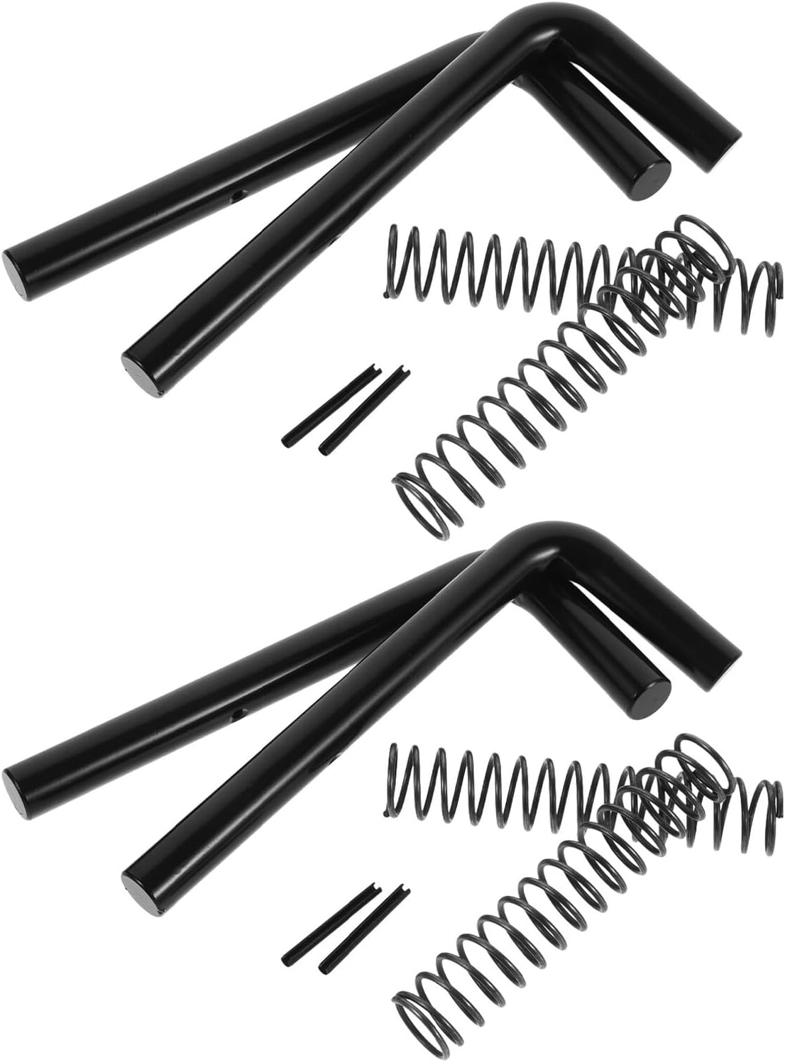 2 Sets Trailer Gate Latch Pin and Gate Spring Pin Kit Heavy Duty Utility Trailer Latch Repair Replacement Hardware for Maintenance