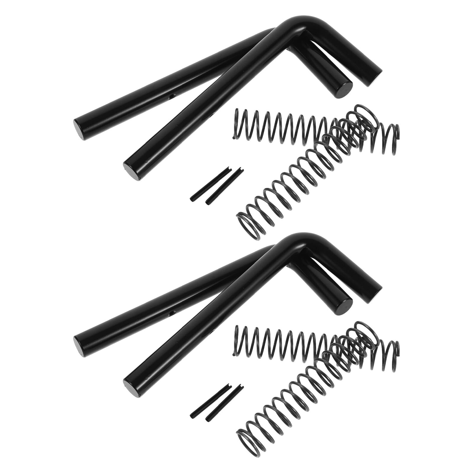 Kit de loquets de porte de remorque à ressorts robustes goupilles en acier