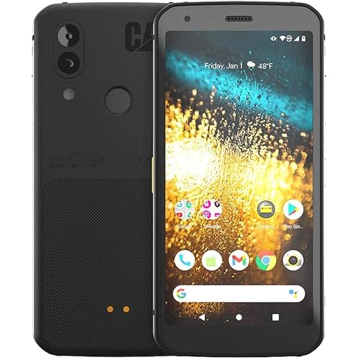 CAT Phone S62 5.7" 128GB (T-Mobile/Sprint Unlocked) 4GB RAM Rugged Waterproof Smartphone - Black