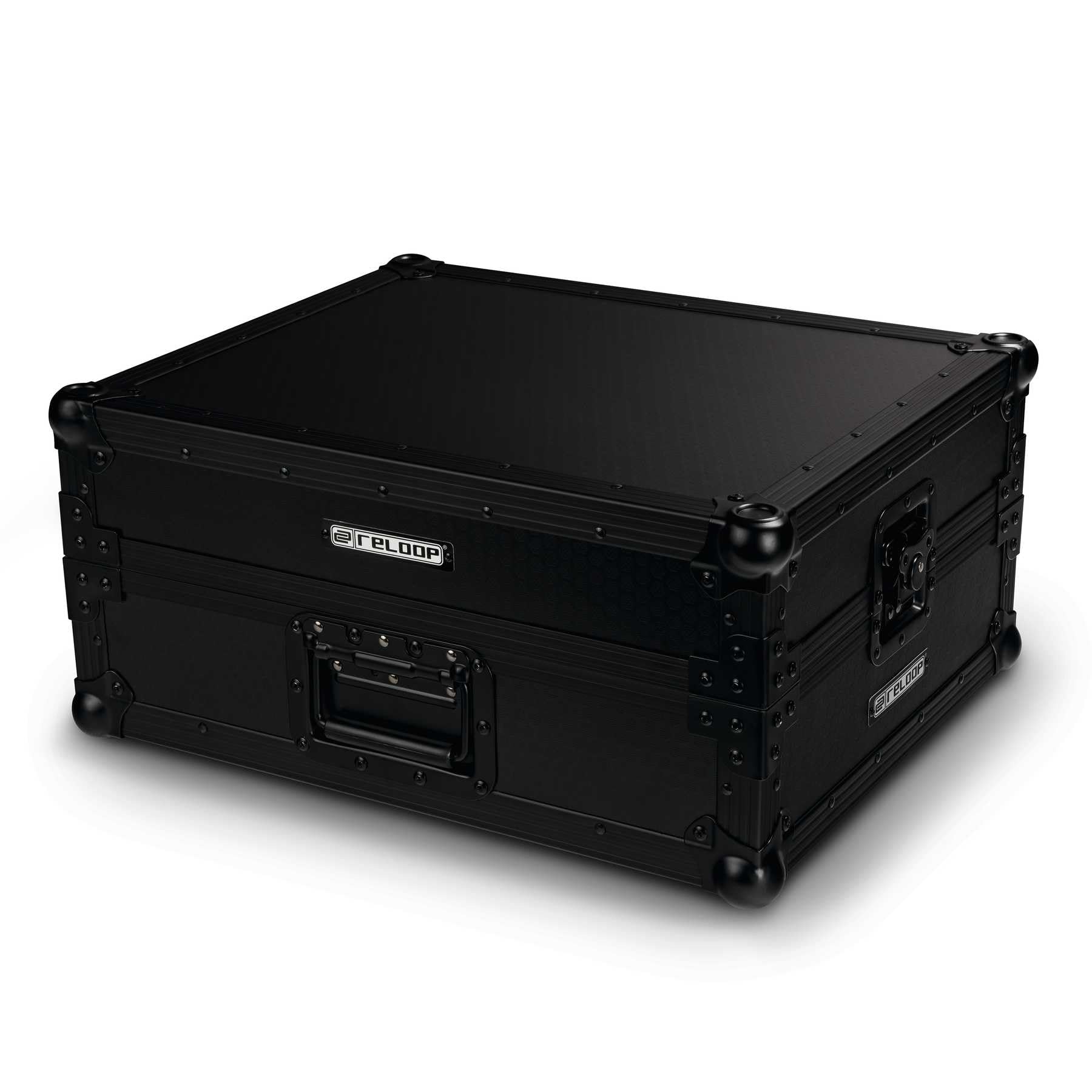 Reloop Premium Turntable Case - angoli di protezione rotondeggianti, costruzione particolarmente robusta, comoda maniglia per il trasporto, nero