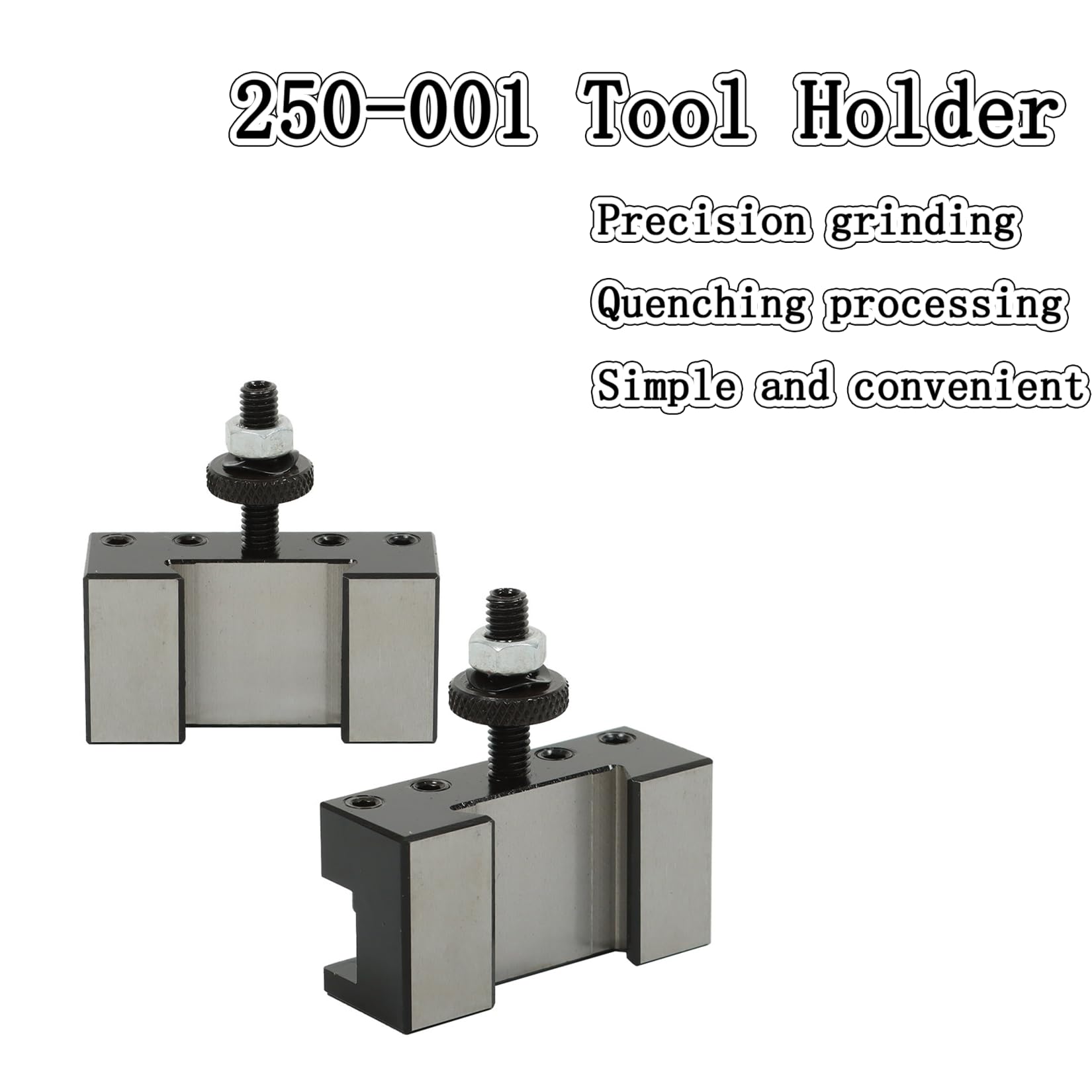OXA 250-001 Quick Change Lathe Tool Holder Set – 5 Pcs For Turning And Facing On CNC & Manual Lathes