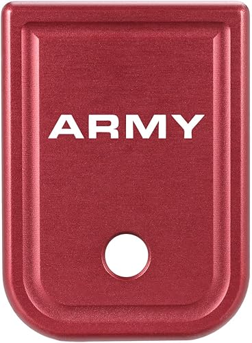 Vista 40 de NDZ Performance Placa base de cargador para Glock 17 19 19X 22 23 24 26 27 31 32 33 34 35 37 38 39 45 Gen 1-4 0.354 in .40 S&W de aluminio anodizado