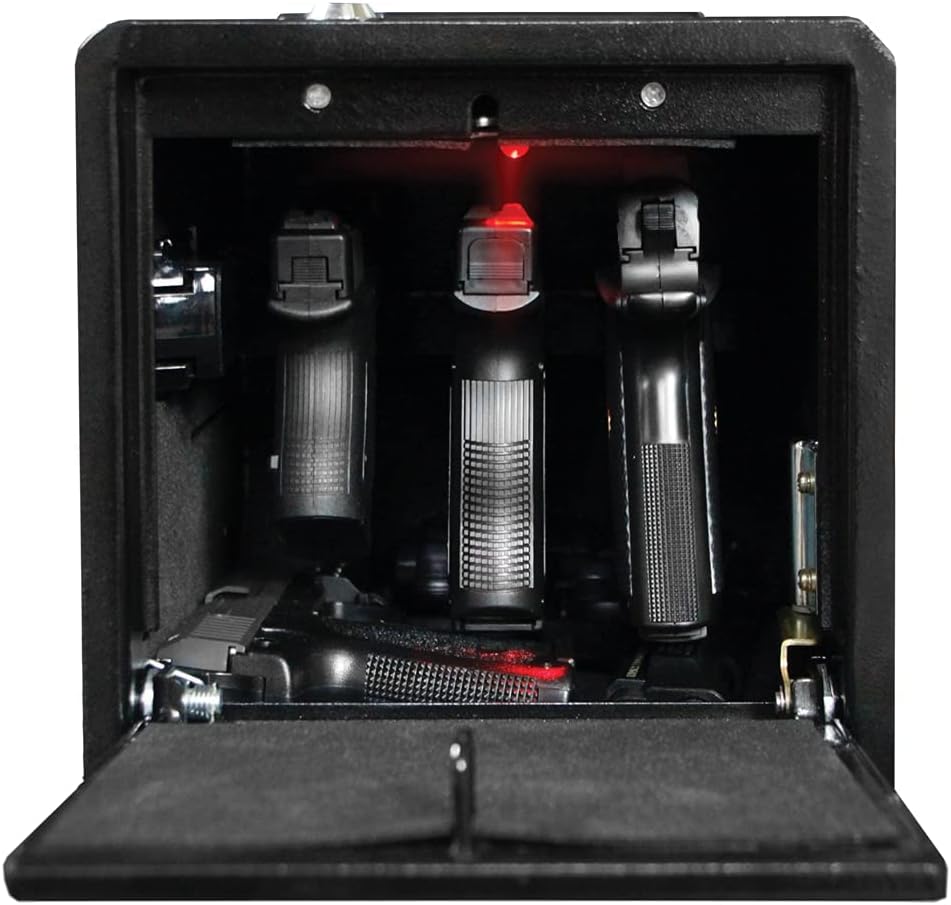 Stealth Handgun Hanger Safe Quick Access Electronic Pistol Security Box