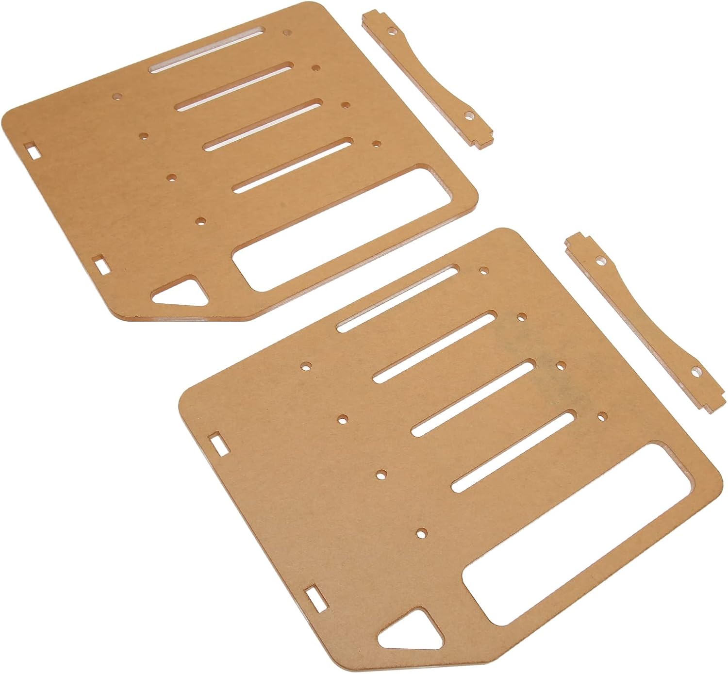 DIY Hard Drive Bracket, Acrylic Hard Drive Rack, 3.5-inch HDD Mounting Bracket, Multi-Layer Precise Mounting Holes, Desktop Computer HDD Storage Solution