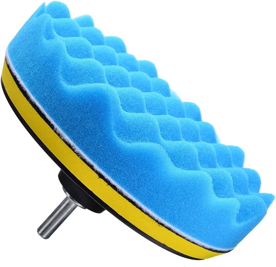 Sanding Sandpaper Sponge Brush 7Pcs 6inch 150mm Polishing Pad Set Foam Polishing Wheel Sponge Hand Tool Kit For Car Polishing