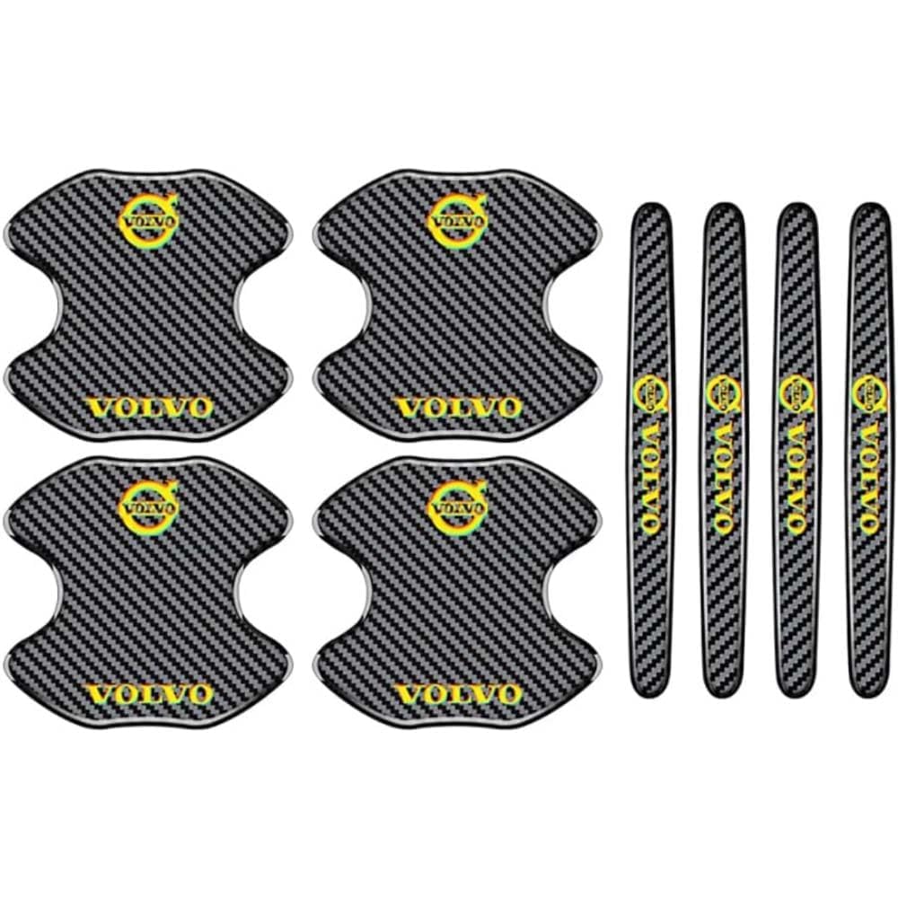 Car Door Threshold Protective Sticker Anti Scratch Waterproof Decals For Volvo Rdesign XC60 XC40