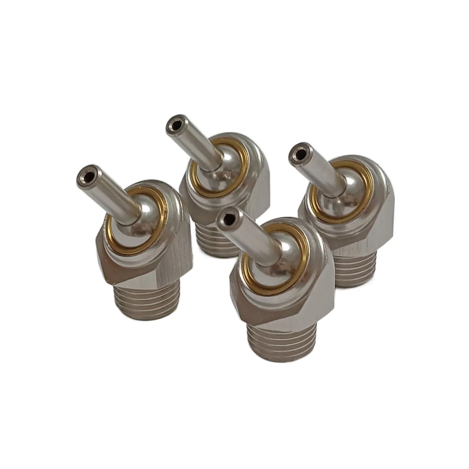 Geneigte Hochdruckkühldüse M5/M6/M8/M10/M12/M14/M16 Edelstahl SS304 CNC Drehmaschine Werkzeug Turm Spray wasser Kühlung Einstellbare Hochdruck Kühlmittel Düse(L20mm,OD 6MM ID 4MM_M10X1.5)
