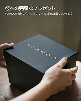 Amazon.co.jp: Vlando 腕時計ケース PU製 男性 収納ボックス