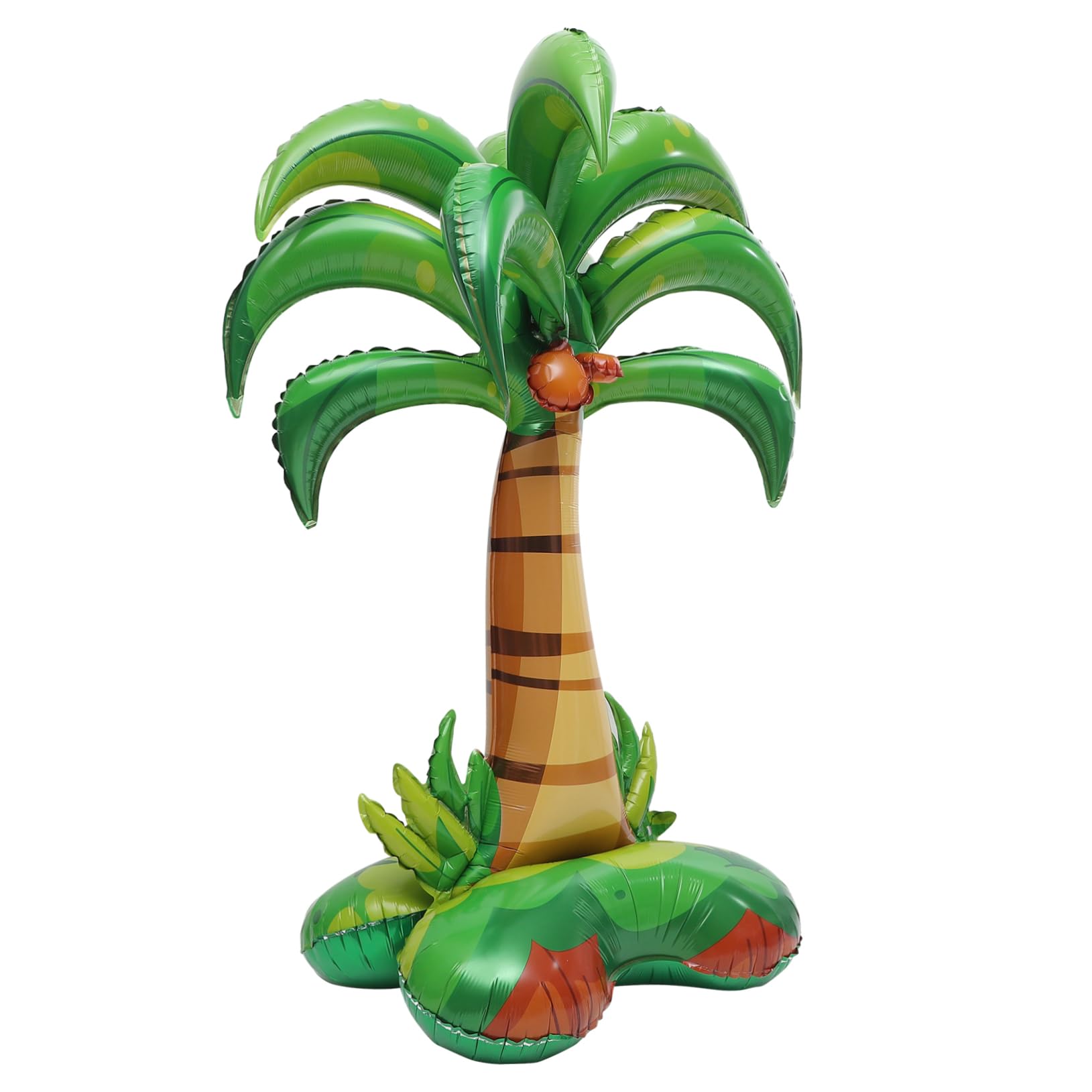 4pezzi Palloncino Gonfiabile Palma Tropicale Decorazione Party Hawaiano Materiale Resistente Per Foto Indimenticabili Con Amici e Famiglia
