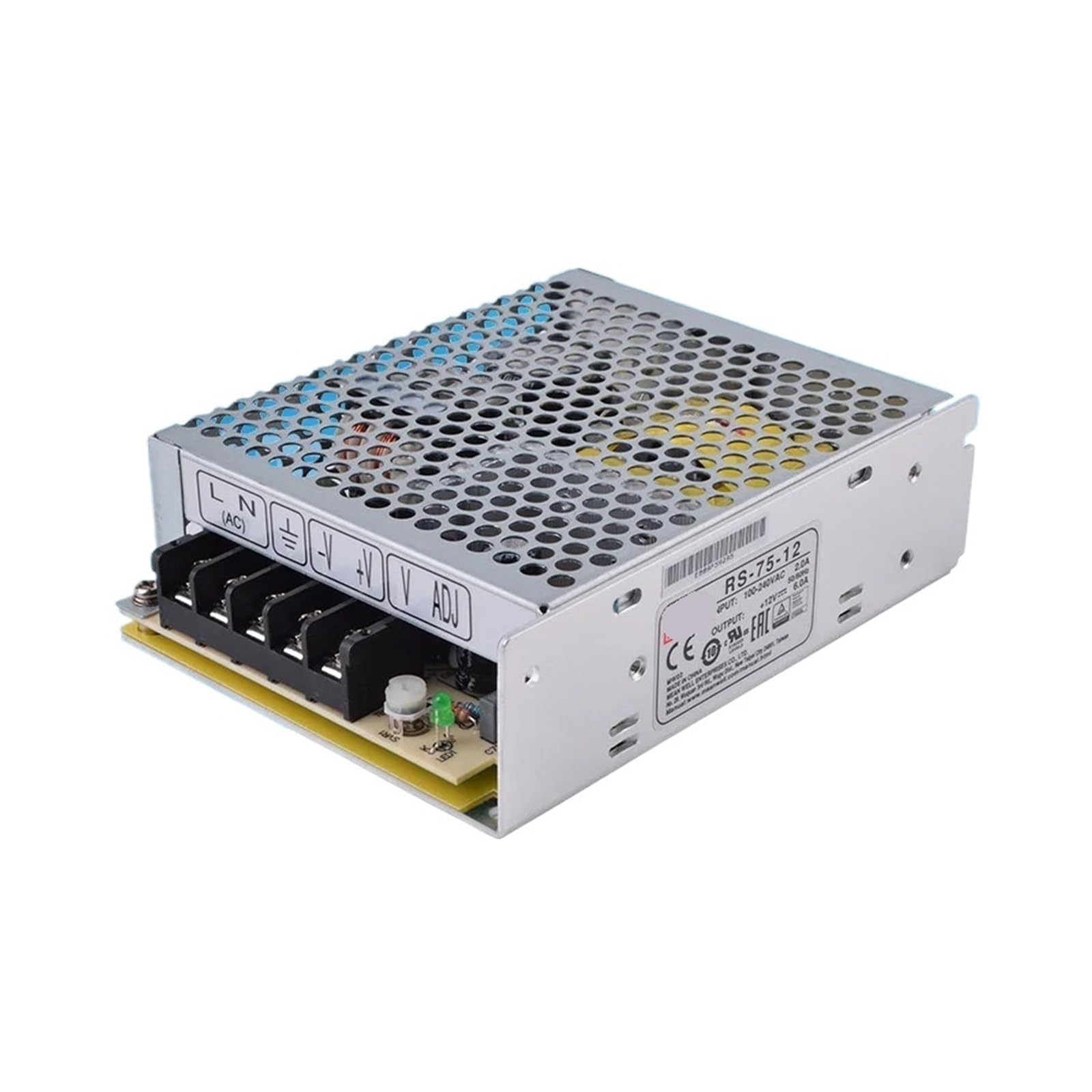 BRODEFUP Power supply RS-75 RS-75-3.3 RS-75-5 RS-75-12 RS-75-15 RS-75-24 RS-75-48 75W(RS-75-48)