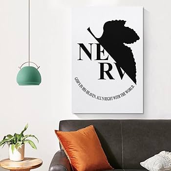 Amazon.co.jp: ネルフロゴ エヴァンゲリオンポスター 1 キャンバス Amazon.co.jp: ネルフロゴ エヴァンゲリオンポスター 1 キャンバス