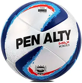 Bola de Futsal Penalty Max 1000 XXIV – Aprovada pela FIFA, Termofusionada com Amortecimento Neogel