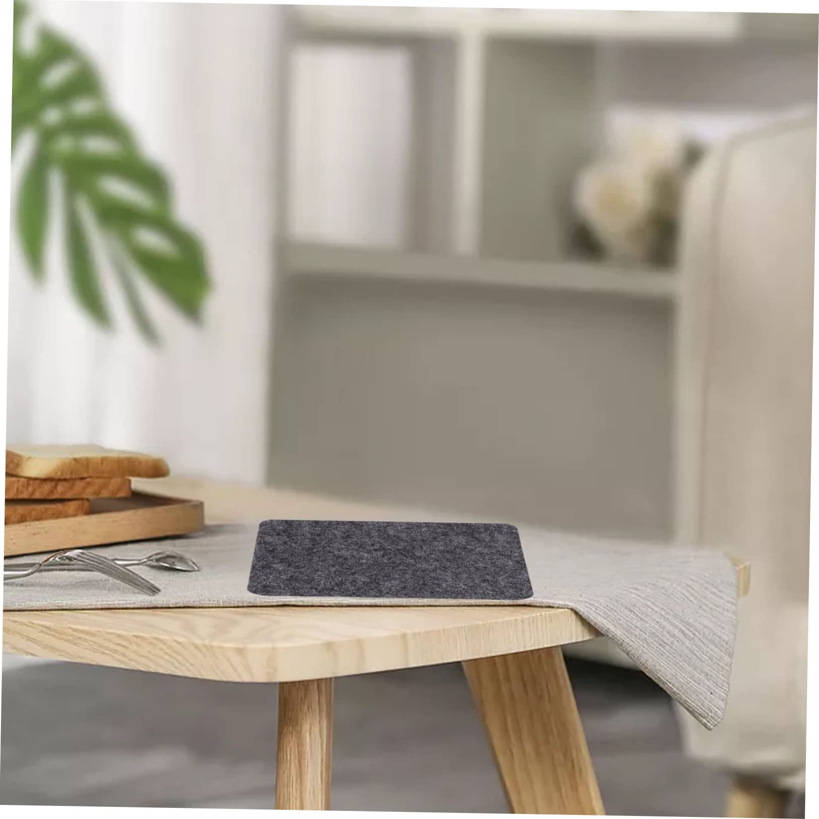 PRETYZOOM 12pièces sous-Verres Liège Et Feutre Set De Coupelles Décoratives pour Tasses De Thermique Et Esthétique pour Table à Manger