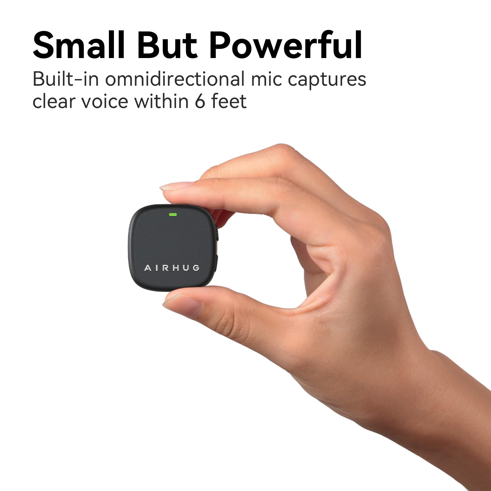 AIRHUG Microfono USB da conferenza, Plug & Play, per videoconferenze, giochi, lezioni online, compatibile con Windows e MacOS