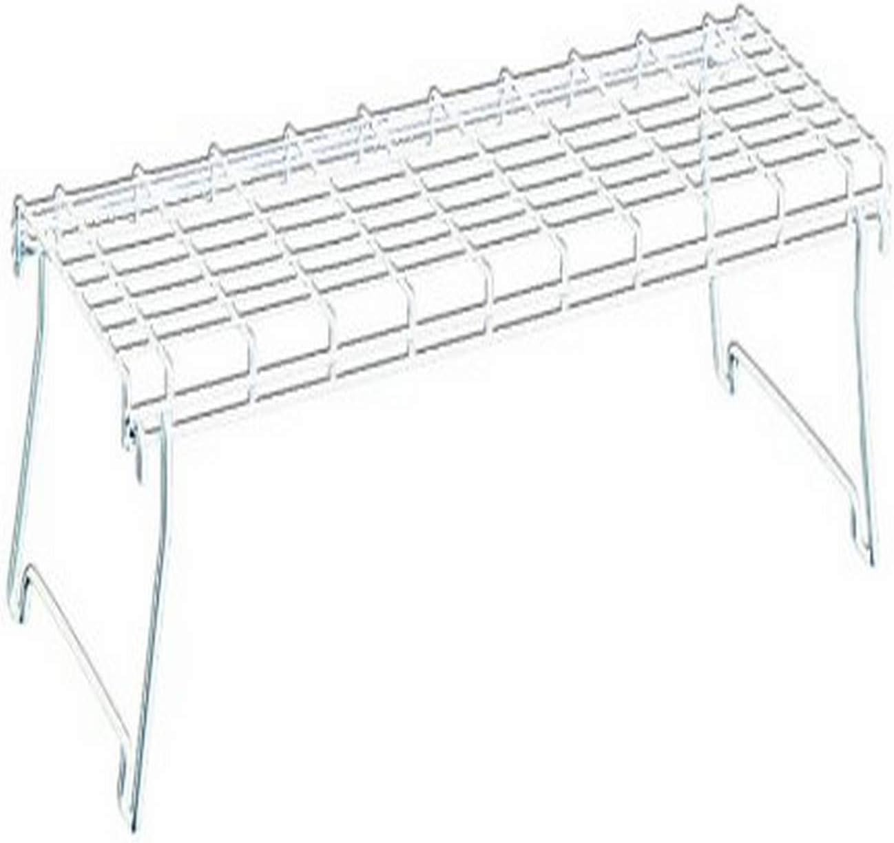 Metaltex USA Inc. Stacking Shelf, White, Medium Home