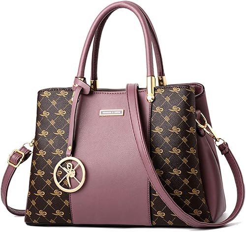 KURGOOL Bolsos y bolsos de mano para mujer, bolso de hombro con asa superior, bolsa de mensajero para mujer