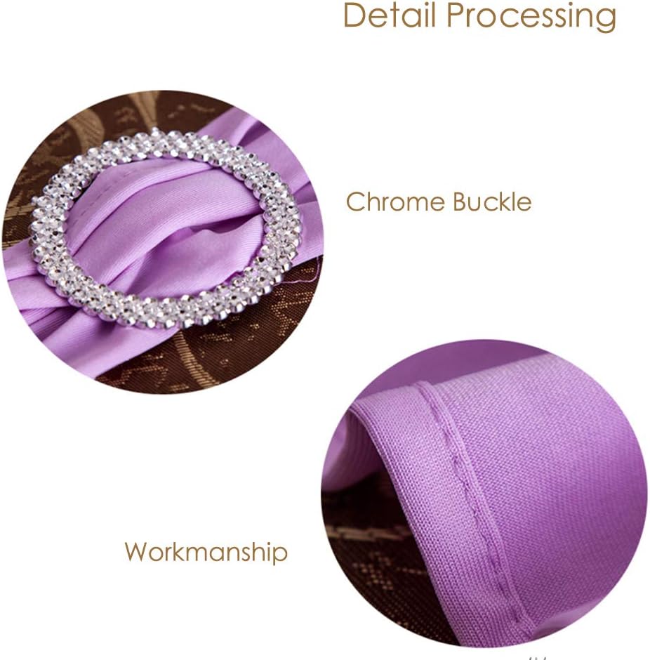 Hоt Dеаlѕ WENSINL Pack of 50 Spandex Chair Sashes Bows Elastic Chair Bands with Buckle Slider Sashes Bows for Wedding Decorations Without White Covers (Fuchsia) Bеѕt Sеllеr WENSINL Pack of 50 Spandex Chair Sashes Bows Elastic Chair Bands with Buckle Slider Sashes Bows for Wedding Decorations Without White Covers (Fuchsia)