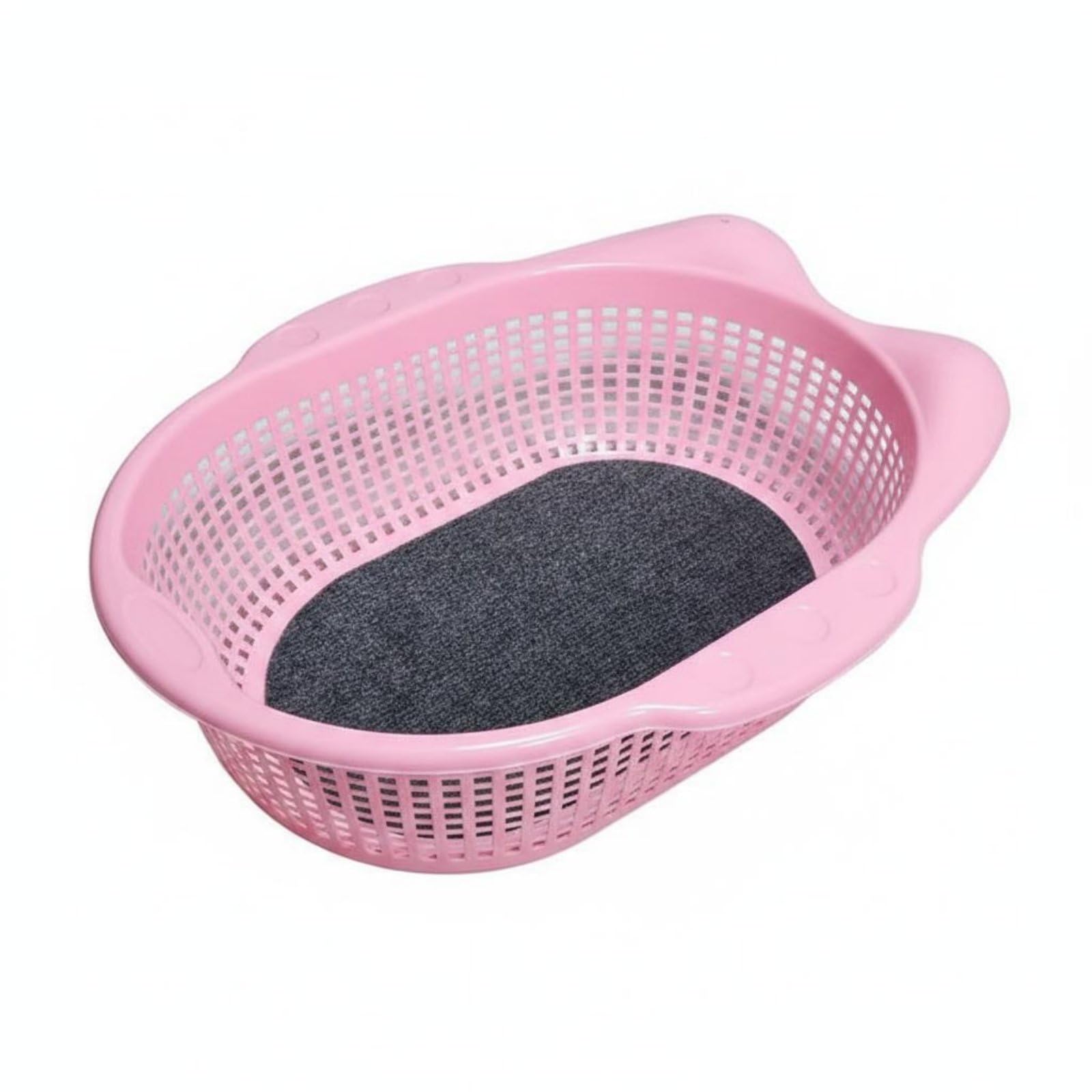 Niche pour chat rose avec coussin douillet toutes saisons pour animal de compagnie