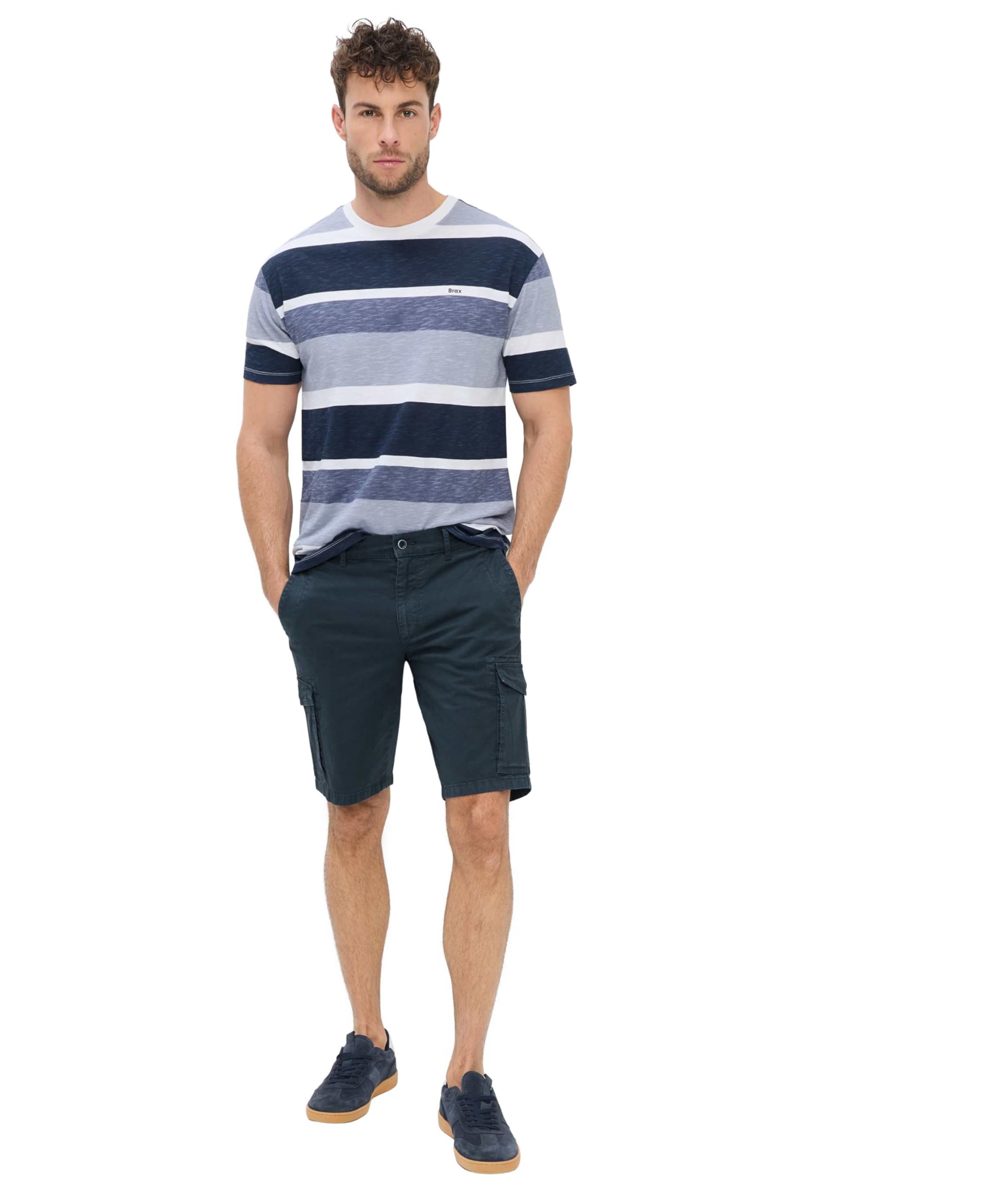 BRAX Feel Good Style Brazil Herren Cargo-Bermuda Regular Fit