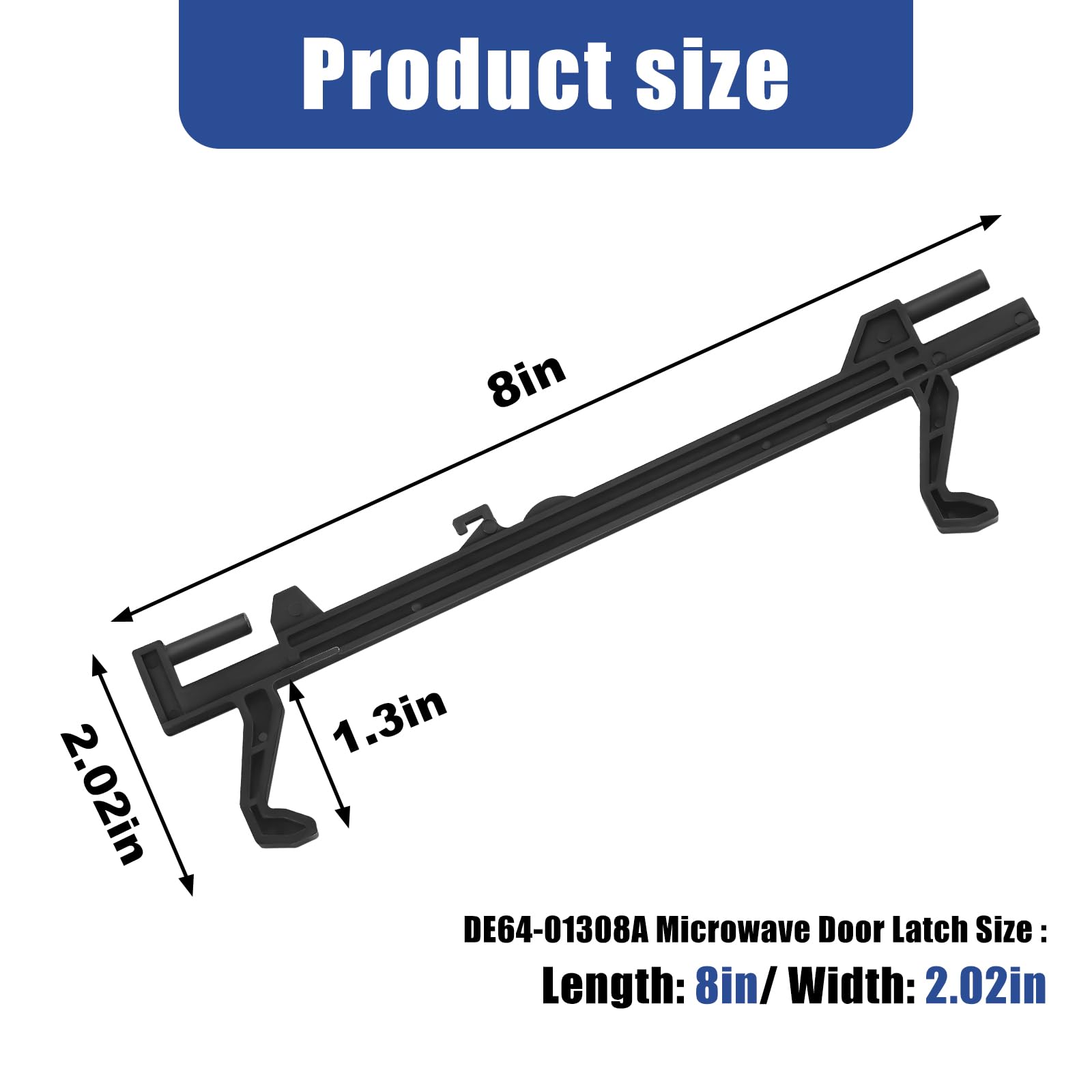 DE64-01308A DE64-00760A Microwave Key Door Latch Replacement for