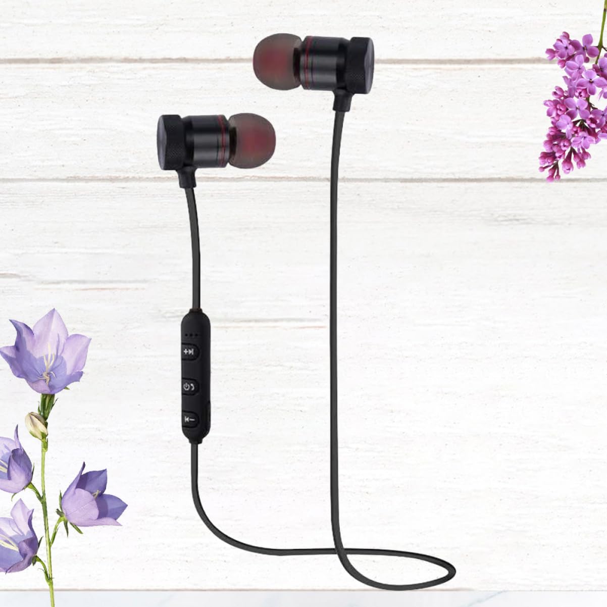 SHINEOFI Cuffie Wireless Magnetiche Ear Stereo Auricolari Magnetici Compatibili Smartphone Per Corsa Jogging Fitness Yoga Viaggio Regalo