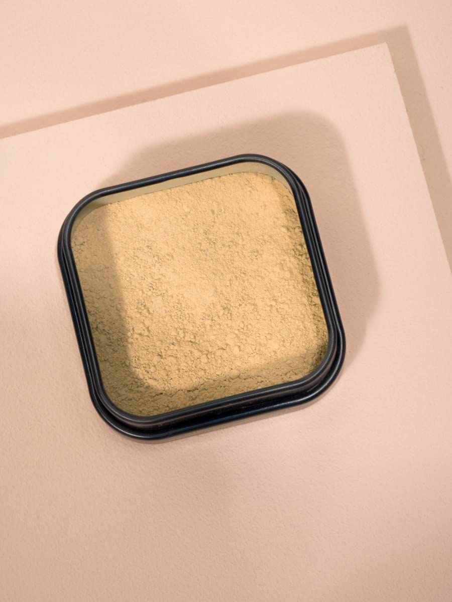 Fondazione in polvere minerale (charlotte/beige) per una finitura uniforme, cosmetici naturali certificati, di lunga durata, vegano, senza plastica in latta, ricaricabile..