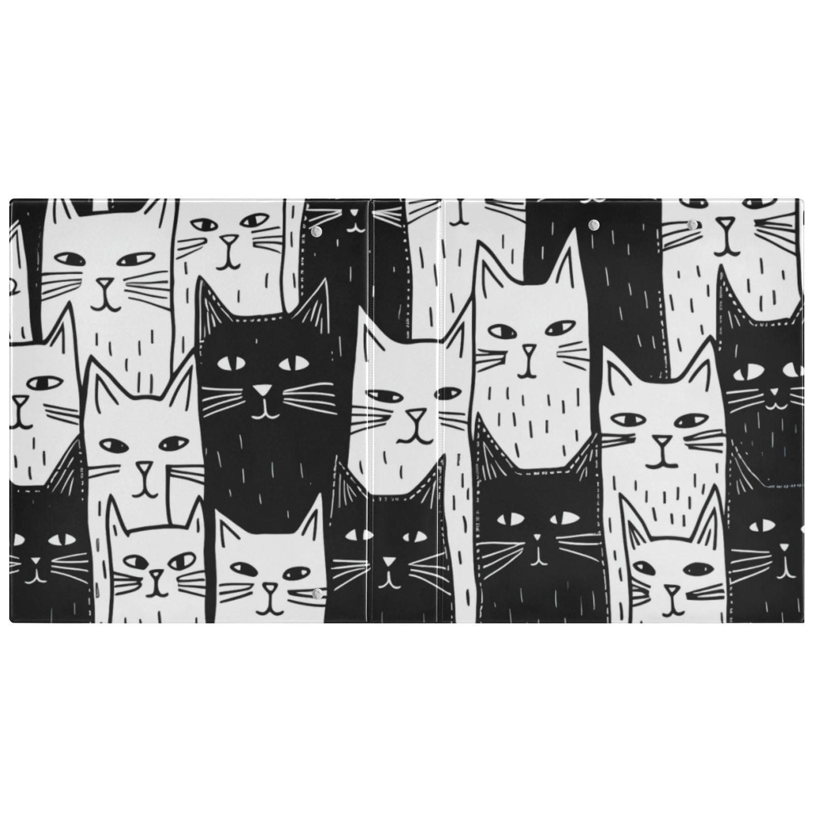 Xigua Classeur à 3 Anneaux Pour Chien - 3,8 Cm - Transparent