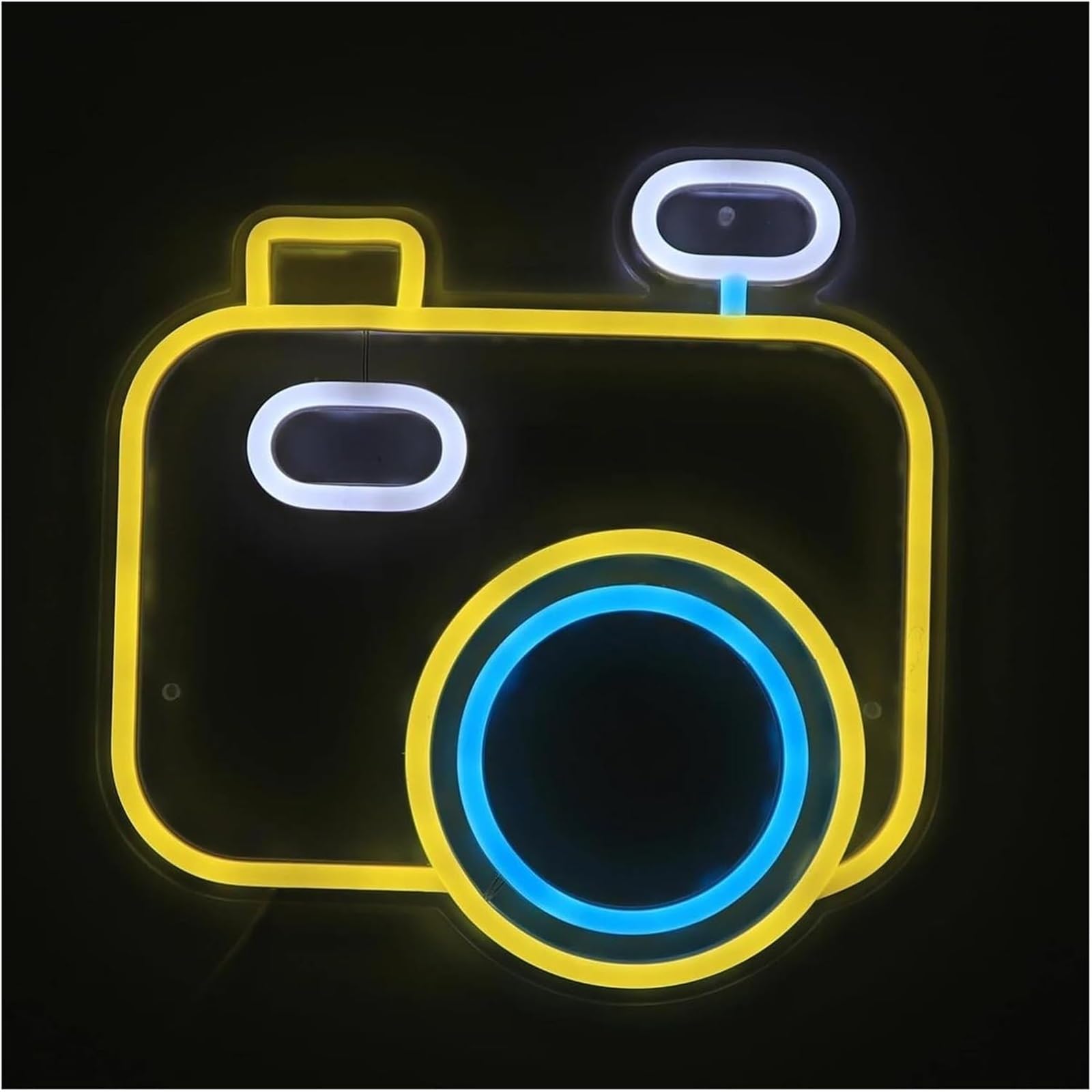 Regalo creativo per insegne al neon Per lampada al per neon prestito parola Fotocamera per insegna per