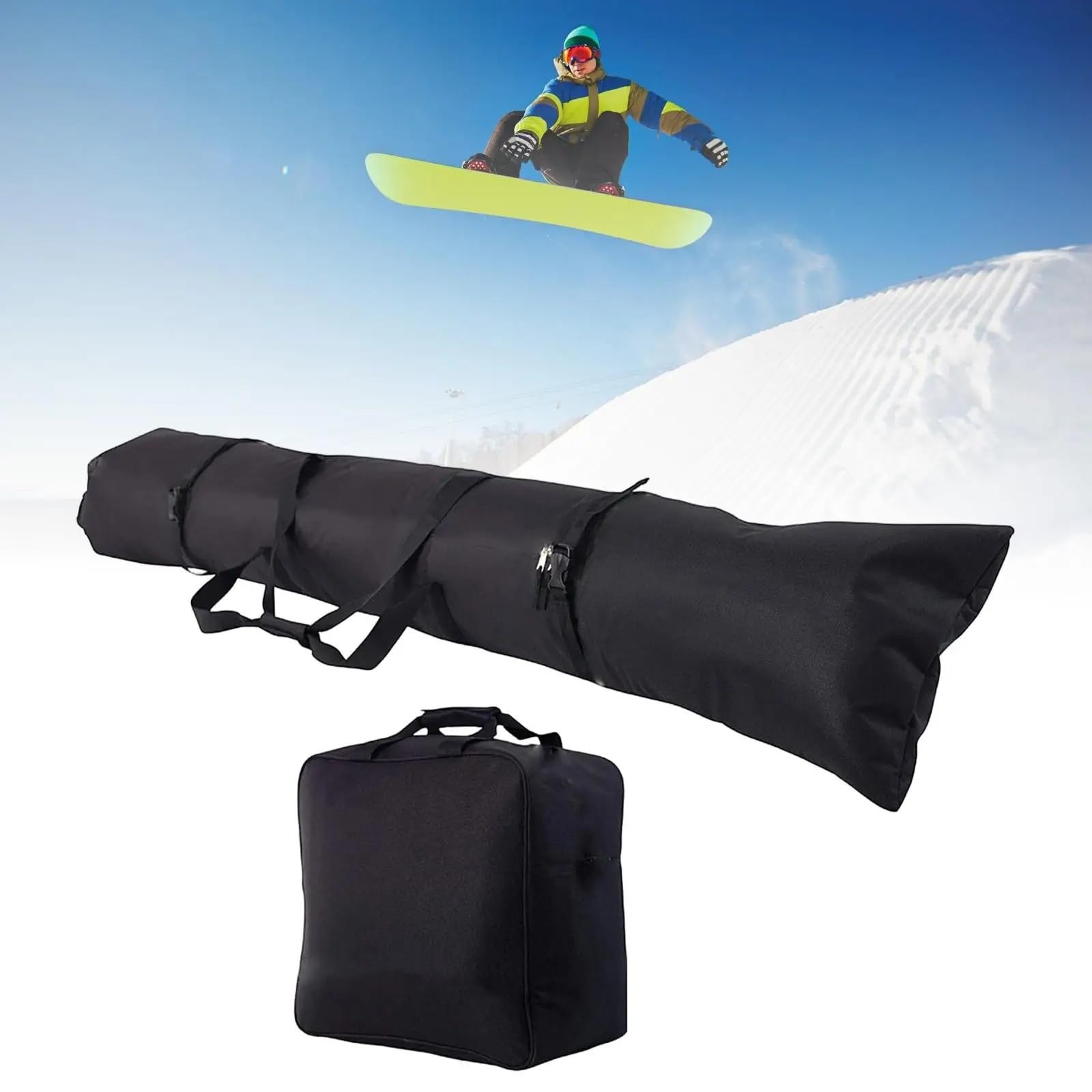Torby na buty narciarskie Torba do przechowywania snowboardu i butów, akcesoria noszenia, mężczyźni, kobiety, modny zestaw narciarski aktywności na świeżym powietrzu plecak narciarski