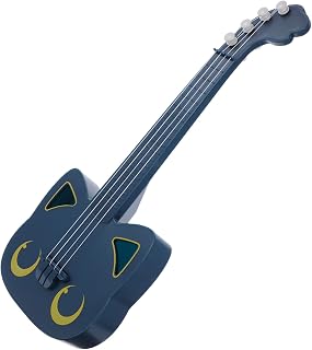 VICASKY 1 Peça Ukulele Infantil Para Meninas Crianças Educacionais 4 Cordas Mini Ukulele Instrumentos Musicais Simulação Requintada Guitarra Jogável Ukulele