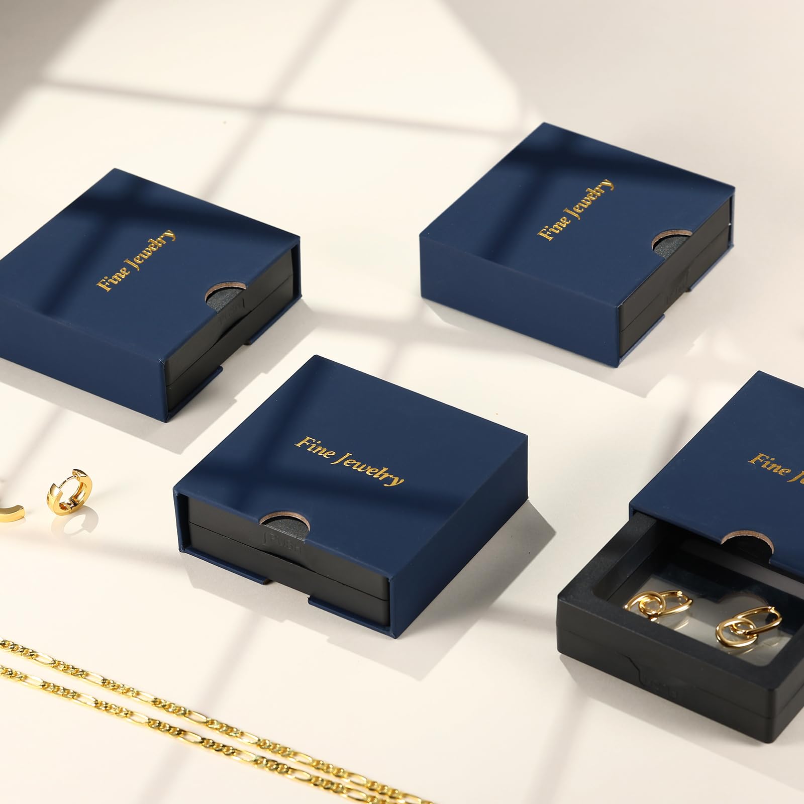 Angelady Gold Hoop Earrings Set for Women, Dainty 14K Gold Plated Huggies Earring, Sterling Silver Hypoallergenic Cartilage Earrings, Trendy Earring Stacks for Multiple Piercing Jewelry Gift(3 Pairs)