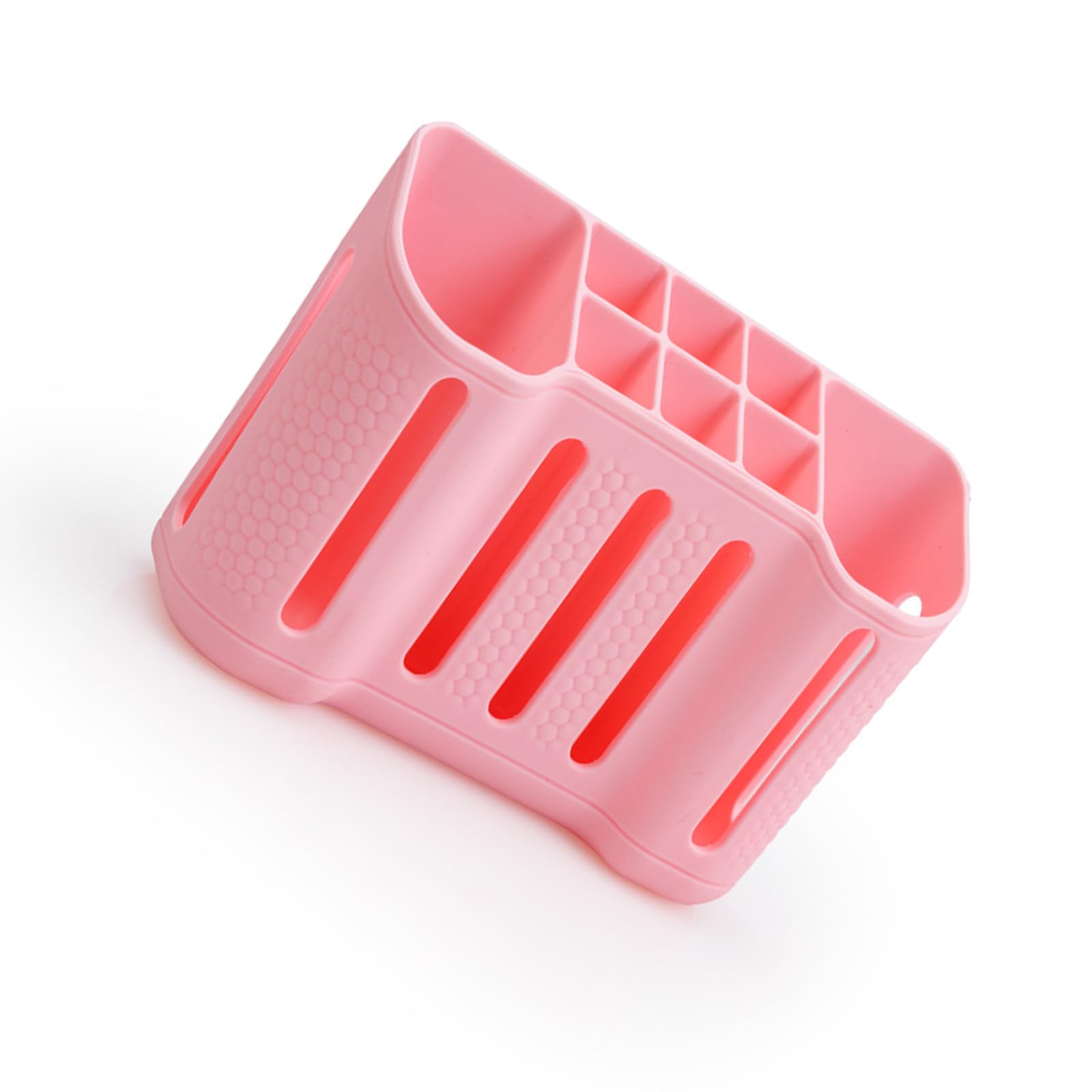 Modern Flexible Toothbrush Holder with Powerful Suction Cup Mounted Design Bathroom Countertop Organization Accessory Bathroom Toothbrush Rack