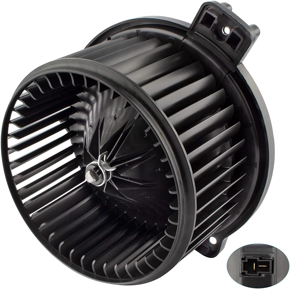 HVAC Heater Blower Motor w/Fan Cage Assembly Fit for Hyundai Accent 12-17, for Genesis 13-16, for Tucson10-15, for Veloster 12-17, for Kia Sportage 11-16 Replace# ‎97111-2V000, 97113-2P000