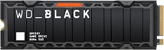 WD_BLACK SN850X 2TB NVMe SSD with Heatsink, 7,300 MB/s Read Speed, PS5 Compatible
