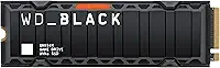 WD_BLACK Unidade interna de estado sólido para jogos SN850X NVMe de 4 TB com dissipador de calor - Funciona com PlayStation 5, PCIe Gen4, M.2 2280, até 7.300 MB/s - WDS400T2XHE