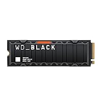 Western Digital WD_BLACK SN850X 1TB M.2 2280 PCIe Gen4 NVMe SSD per gaming con dissipatore