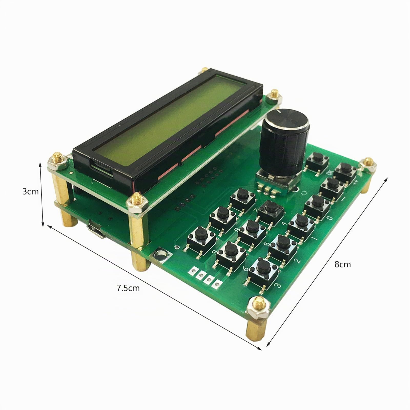 Generatore di segnali RF potenziato 35MHz-4400MHz Frequenza della sorgente di segnale con schermo