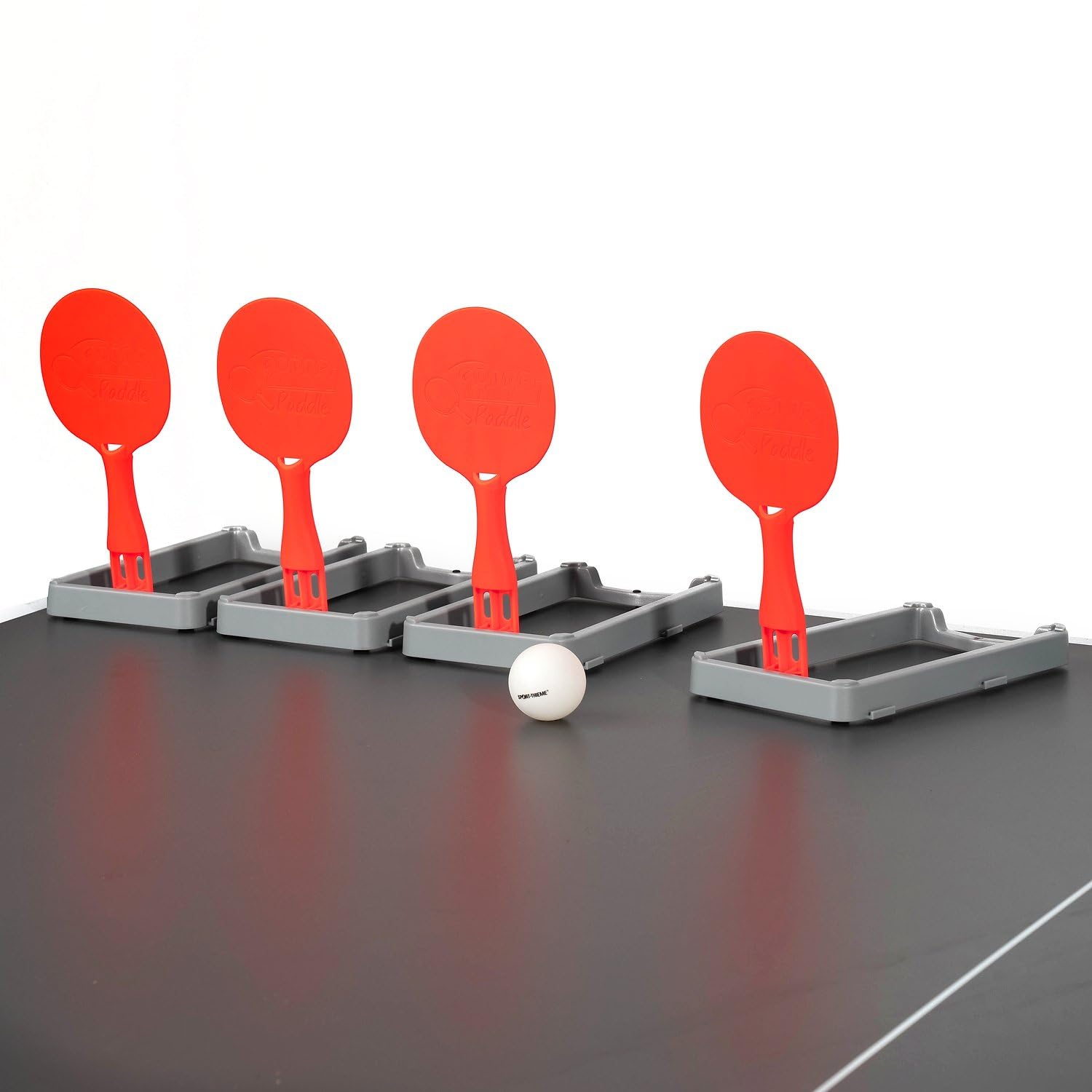 Tischtennis-Trainingshilfe Flip Paddle | Roboter für Aufschlag, Rückschlag und Platzierungsübungen | Ideal für Vereines-Sport | Einzelspieler oder Gruppentraining
