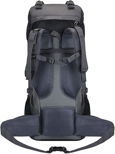 Miniatura 3 de Bseash Mochila de camping de senderismo con marco interno de 60 litros con cubierta para lluvia, mochila de viaje deportiva al aire libre para