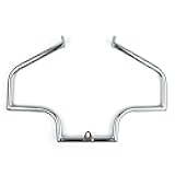 Areyourshop Engine Guard Crash Bar Highway Pre-Drilled fits for Harley FLSTF/FLSTFI Fat Boy 2000-2016, FLSTN/FLSTNI Softail Deluxe 2005-2016, FLSTC/FLSTCI Heritage Softail Classic 2000-2016