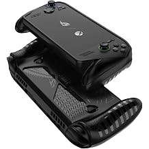 Compatible with ASUS ROG Xbox Ally X Case, Soft Silicone Protective Cover Shockproof Dustproof Scratch-Resistant Protective Case for ASUS ROG Xbox Ally X, Black